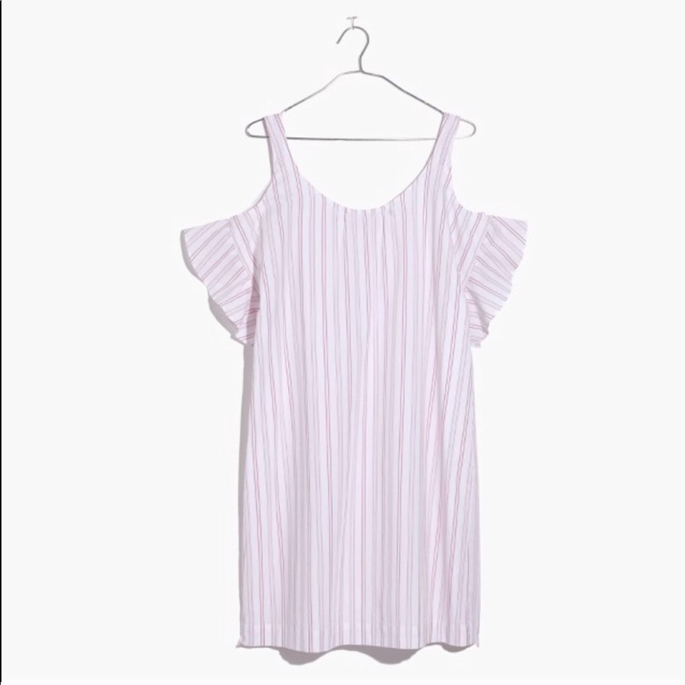 Madewell Cold Shoulder Dress